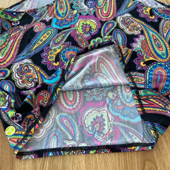 Trina Turk Racerback Paisley Tank - Picture 6 of 6